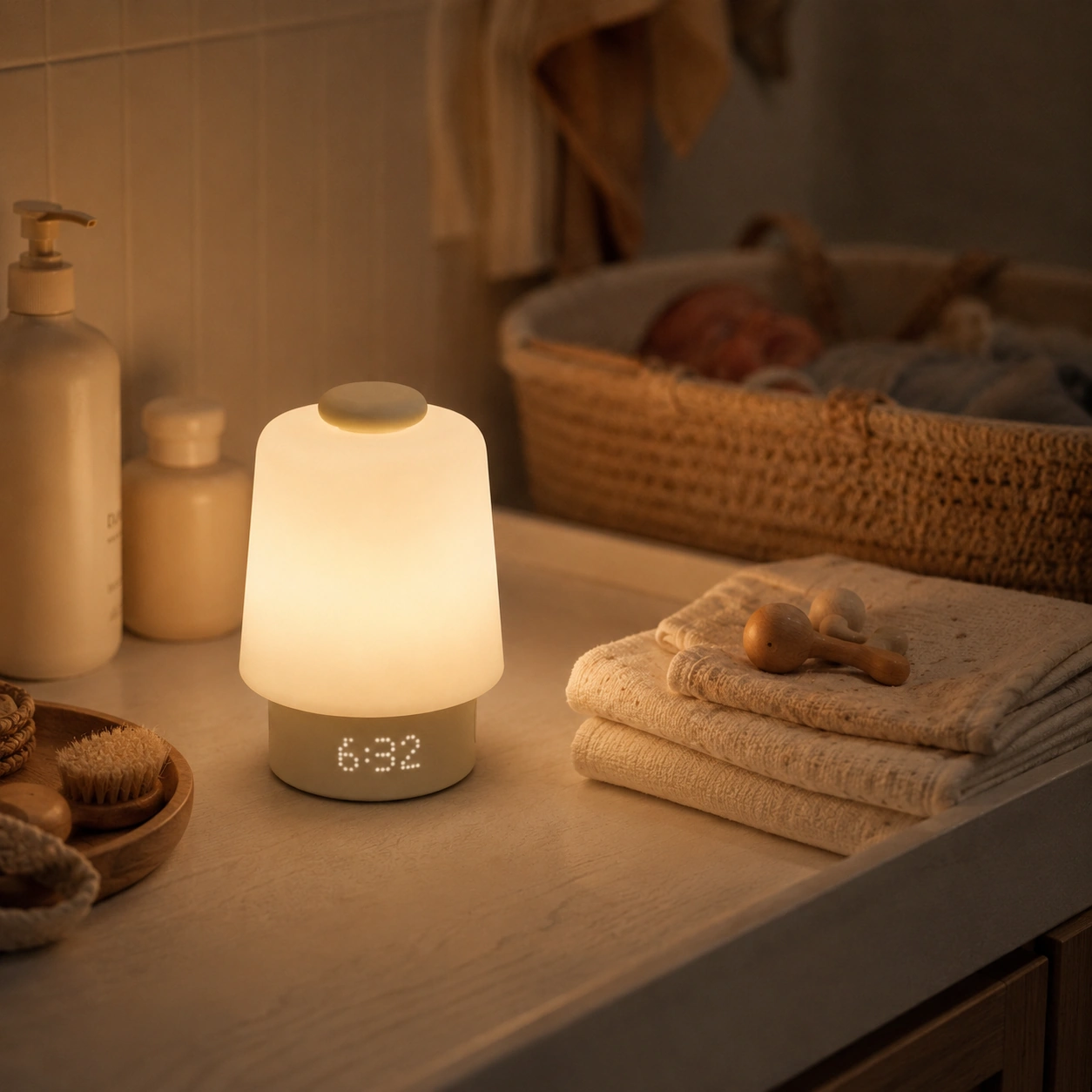Hatch Baby soft warm nightlight used for feeds and diaper changes Hatch Baby soft warm nightlight used for feeds and diaper changes